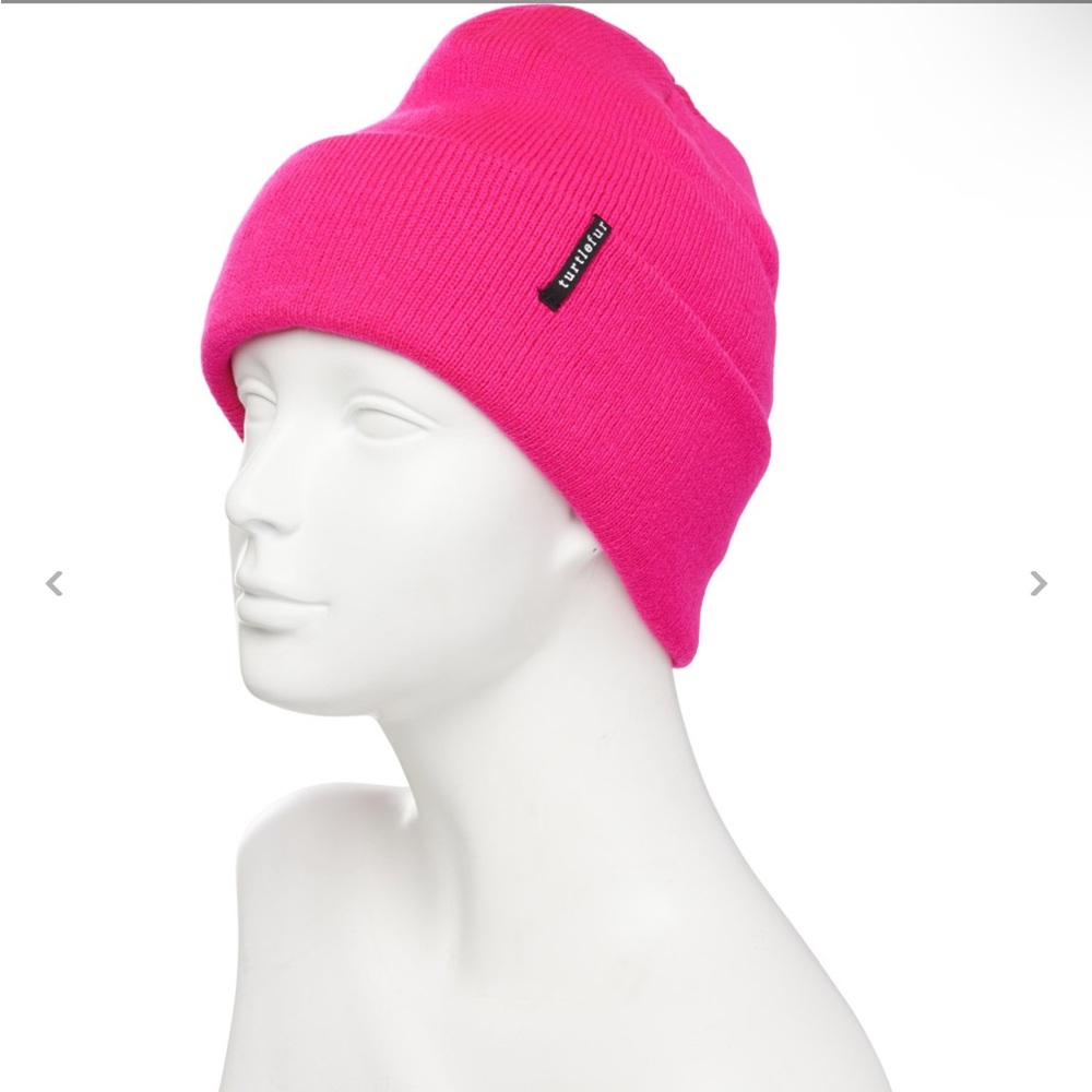 Turtle Fur Pathfinder Hot Hot Pink O/S Beanie